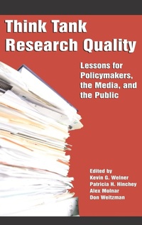 Enlarge image Cover: Think Tank Research Quality - Information Age Publishing