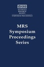 Cover: Doping Engineering for Front-End Processing: Volume 1070 - Materials Research Society