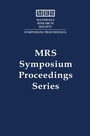 Cover: Microelectromechanical Systems: Volume 1139 - Materials Research Society