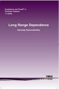 Enlarge image Cover: Long Range Dependence - now publishers Inc