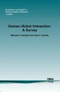 Cover: Human-Robot Interaction - now publishers Inc