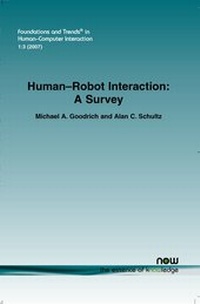 Enlarge image Cover: Human-Robot Interaction - now publishers Inc