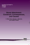 Cover: Brand Attachment - now publishers Inc