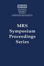 Cover: Materials, Processes and Reliability for Advanced Interconnects for Micro- and Nanoelectronics - 2009: Volume 1156 - Materials Research Society