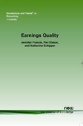 Cover: Earnings Quality - now publishers Inc