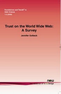 Abbildung von: Trust on the World Wide Web - now publishers Inc