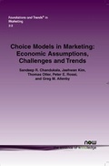 Cover: Choice Models in Marketing - now publishers Inc