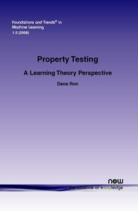 Enlarge image Cover: Property Testing - now publishers Inc