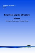 Cover: Empirical Capital Structure - now publishers Inc