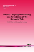 Cover: Natural Language Processing as a Foundation of the Semantic Web - now publishers Inc