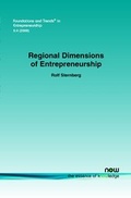 Cover: Regional Dimension of Entrepreneurship - now publishers Inc