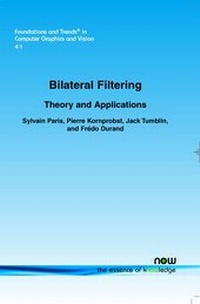 Enlarge image Cover: Bilateral Filtering - now publishers Inc
