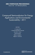 Cover: Compound Semiconductors for Energy Applications and Environmental Sustainability - 2011: Volume 1324 - Materials Research Society