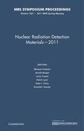 Cover: Nuclear Radiation Detection Materials - 2011: Volume 1341 - Materials Research Society