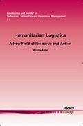 Cover: Humanitarian Logistics - now publishers Inc