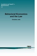 Cover: Behavioral Economics and the Law - now publishers Inc