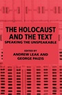 Cover: The Holocaust and the Text - Palgrave Macmillan