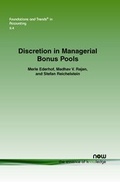 Cover: Discretion in Managerial Bonus Pools - now publishers Inc