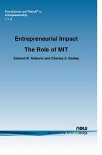 Enlarge image Cover: Entrepreneurial Impact - now publishers Inc