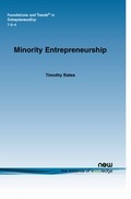 Cover: Minority Entrepreneurship - now publishers Inc