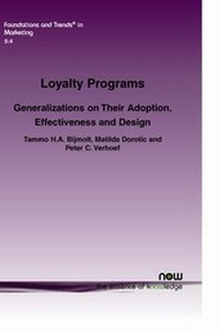 Enlarge image Cover: Loyalty Programs - now publishers Inc
