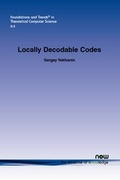 Cover: Locally Decodable Codes - now publishers Inc