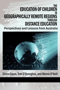 Cover: The Education of Children in Geographically Remote Regions Through Distance Education - Information Age Publishing