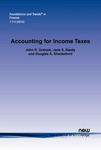 Enlarge image Cover: Accounting for Income Taxes - now publishers Inc