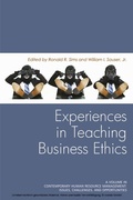 Cover: Experiences in Teaching Business Ethics - Information Age Publishing