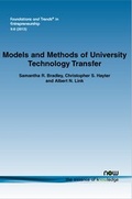 Cover: Models and Methods of University Technology Transfer - now publishers Inc