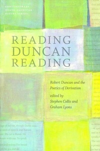 Enlarge image Cover: Reading Duncan Reading - University of Iowa Press