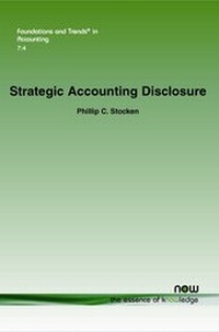 Abbildung von: Strategic Accounting Disclosure - now publishers Inc