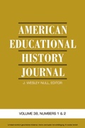 Cover: American Educational History Journal - Information Age Publishing