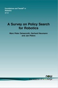 Cover: A Survey on Policy Search for Robotics - now publishers Inc
