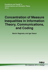Abbildung von: Concentration of Measure Inequalities in Information Theory, Communications, and Coding - now publishers Inc