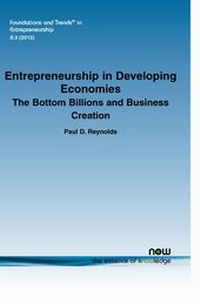 Enlarge image Cover: Entrepreneurship in Developing Economies - now publishers Inc