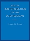 Cover: Social Responsibilities of the Businessman - University of Iowa Press