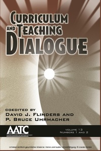 Enlarge image Cover: Curriculum and Teaching Dialogue - Information Age Publishing