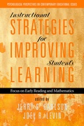 Cover: Instructional Strategies for Improving Students' Learning - Information Age Publishing