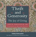 Cover: Thrift & Generosity - Templeton Foundation Press,U.S.
