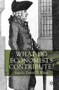 Enlarge image Cover: What Do Economists Contribute? - Palgrave Macmillan