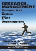 Cover: Perspectives on Justice and Trust in Organizations - Information Age Publishing