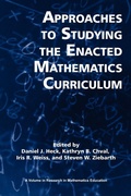 Cover: Approaches to Studying the Enacted Mathematics Curriculum - Information Age Publishing