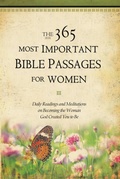 Cover: The 365 Most Important Bible Passages for Women - Hachette Nashville