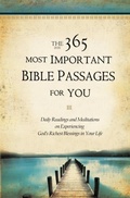 Cover: The 365 Most Important Bible Passages for You - Hachette Nashville