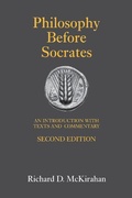 Cover: Philosophy Before Socrates - Hackett Publishing Co, Inc