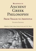 Cover: Readings in Ancient Greek Philosophy - Hackett Publishing Co, Inc