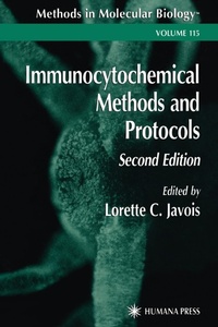 Enlarge image Cover: Immunocytochemical Methods and Protocols - Humana Press Inc.