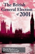 Cover: The British General Election of 2001 - Palgrave Macmillan