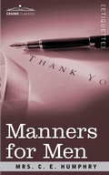 Cover: Manners for Men - Cosimo Classics